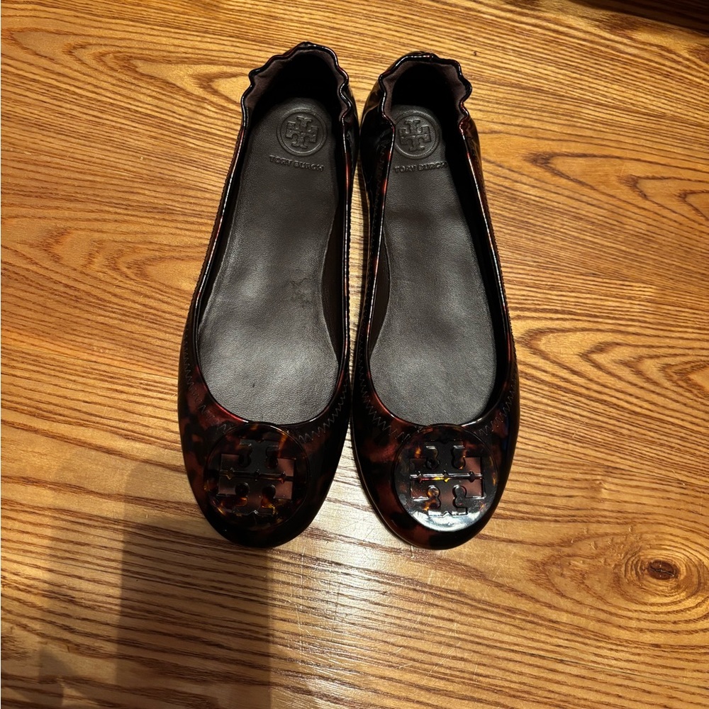 Tory Burch Women's Tortoise Shell Ballet Flats